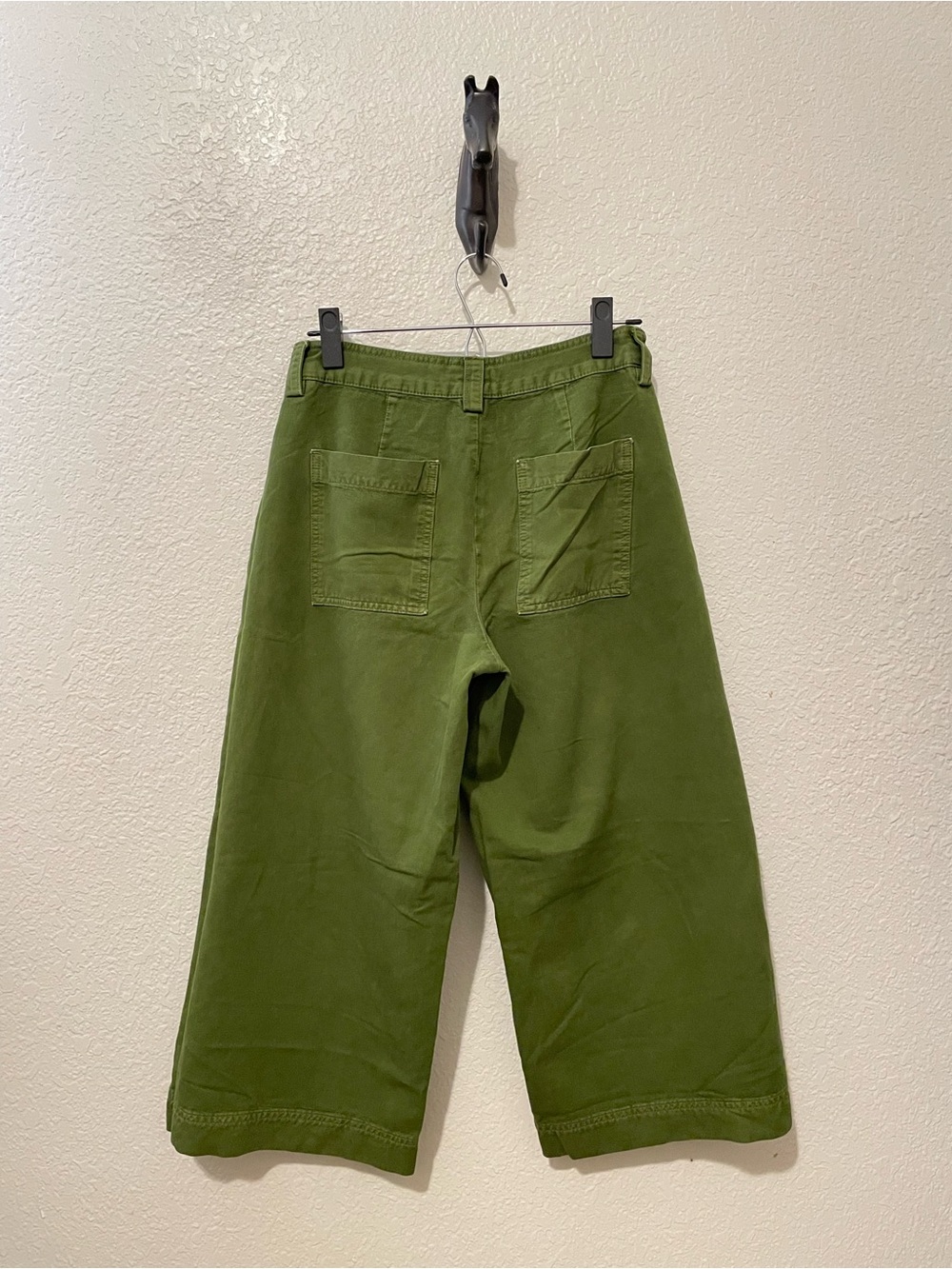 Free People Wide Leg Cropped Pants Women’s Size 28 Baggy